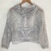 (A4c) GOOD AMERICAN Icy Leopard Print Windbreaker Jacket, Size 2 = Medium, NWT