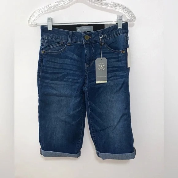 Wit & Wisdom “AB” Solution Denim Shorts Jeans Size 0