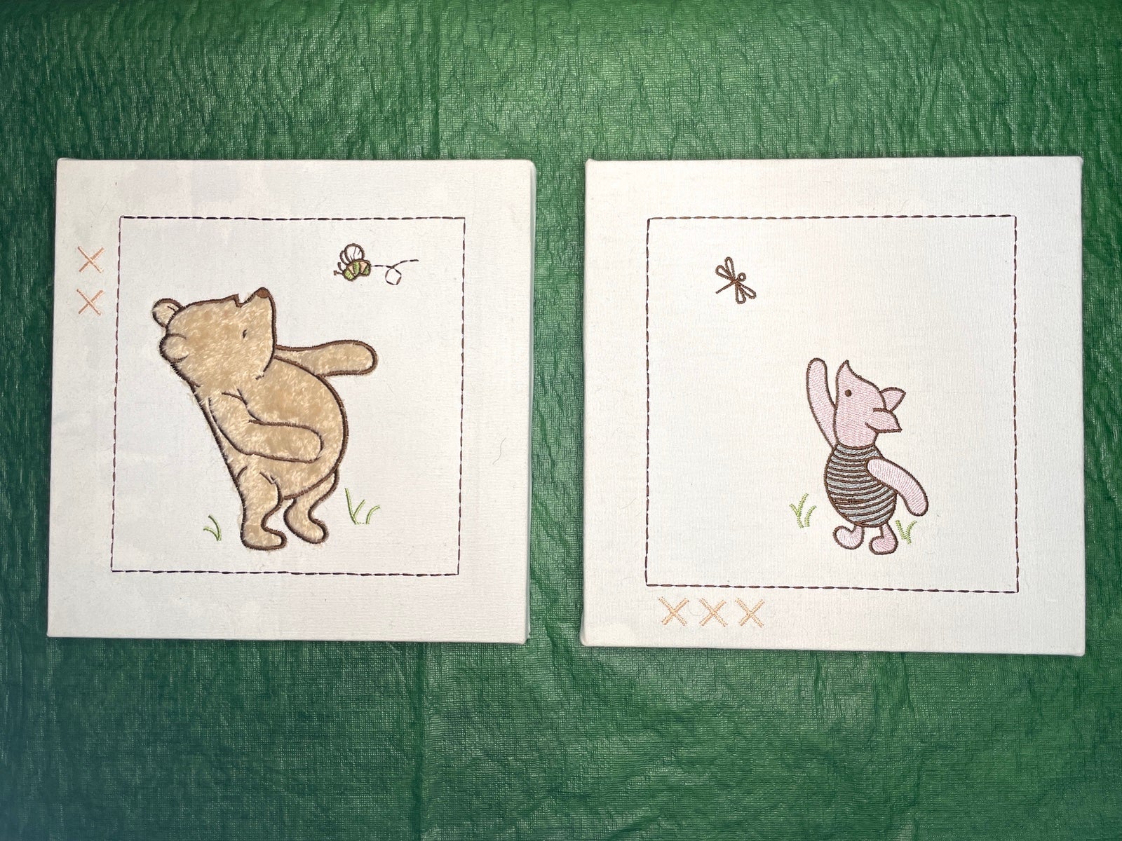 Classic Pooh 2 Piece Decorative Canvas Art