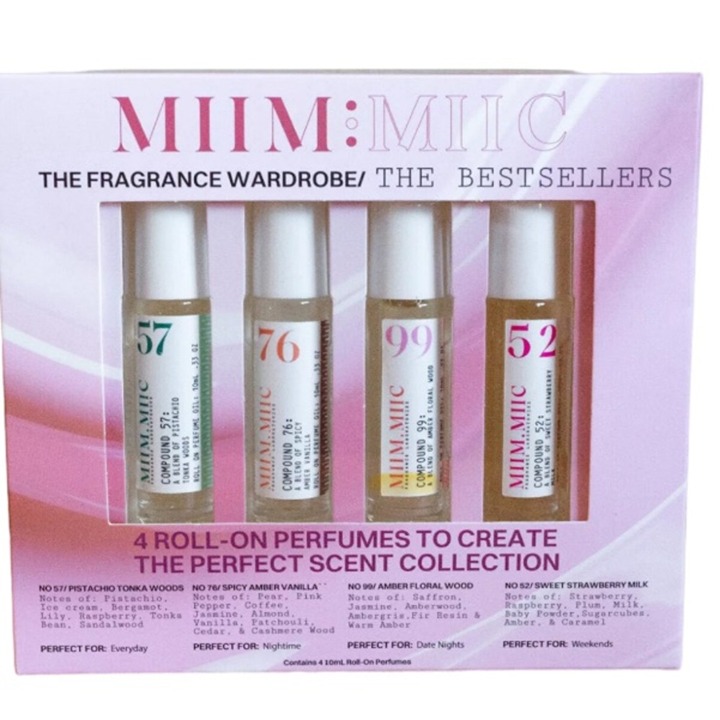 Miim Miic Fragrance Wardrobe Bestsellers Compound 52 Sweet Strawberry New In Box