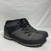 Timberland Hiking Shoes Mens 12 Black Euro Sprint Mid Hiker Sneakers A1RCD