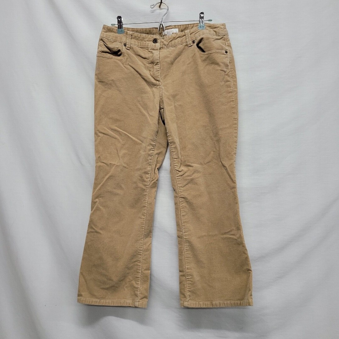 Chico's Corduroy Pant Women Size 1.5 Medium