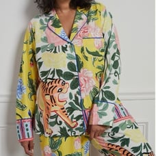 Anthropologie Sire Tigresa Pajama Top Size Large