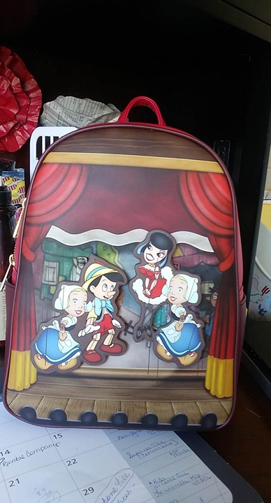Disney Loungefly Pinocchio Marionettes Backpack