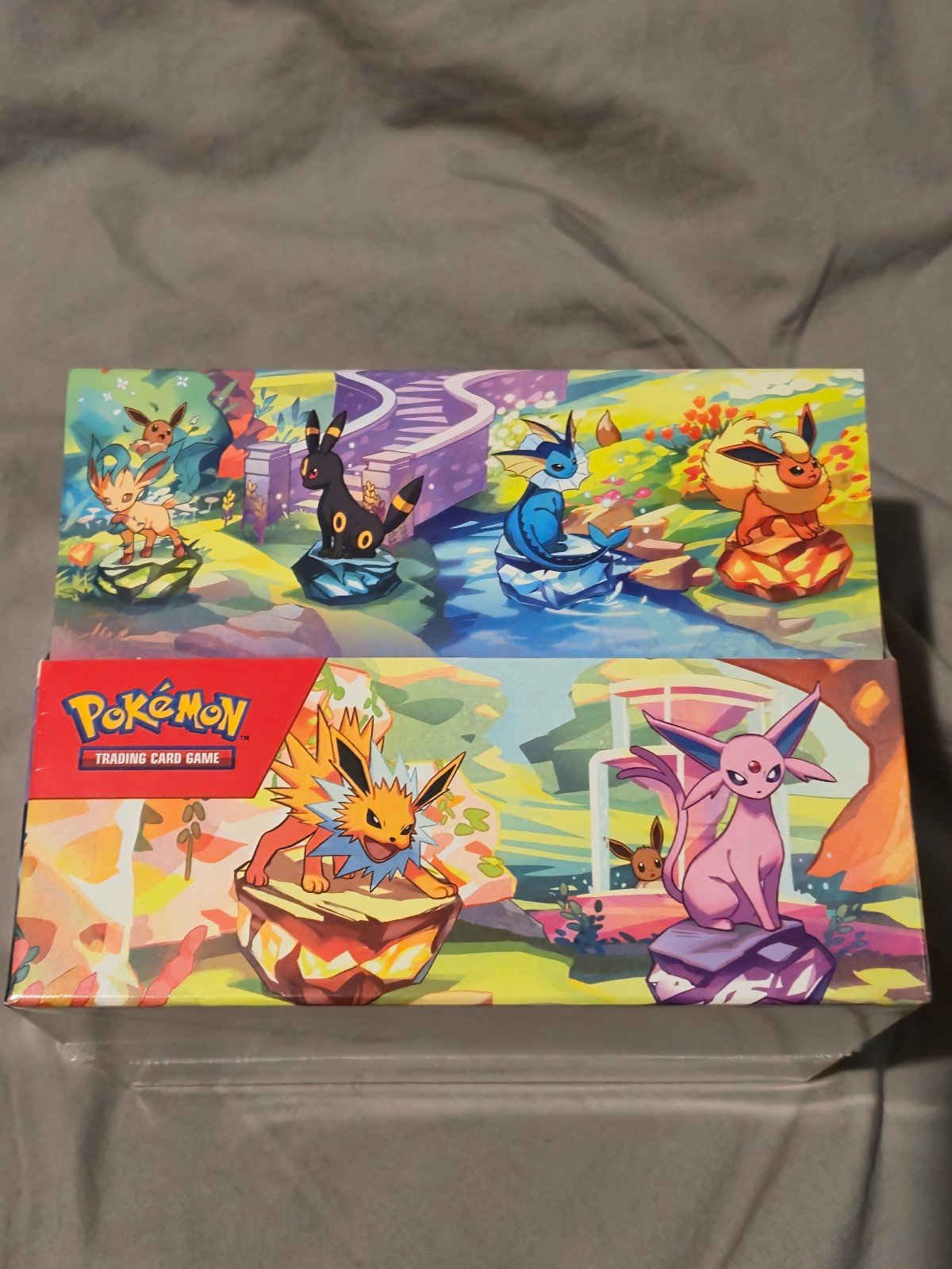 Pokemon TCG: Prismatic Evolutions Mini Tin Display Box