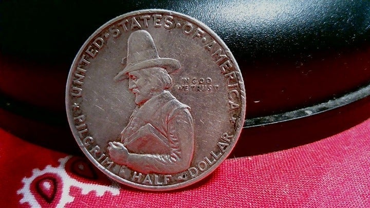 1920 Pilgrim Tercentenary half dollar