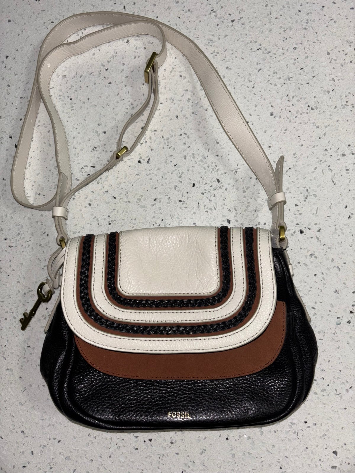 Fossil Leather Crossbody