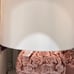 New from Rachel Aswell Shabby Chic Pink Flowers Lamp