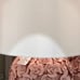 New from Rachel Aswell Shabby Chic Pink Flowers Lamp