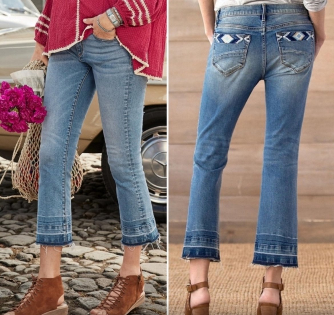 Driftwood Colette cropped jeans