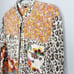 ANTHROPOLOGIE | PILCRO Multiprint Button Down Top Floral/Animal Women’s Size S