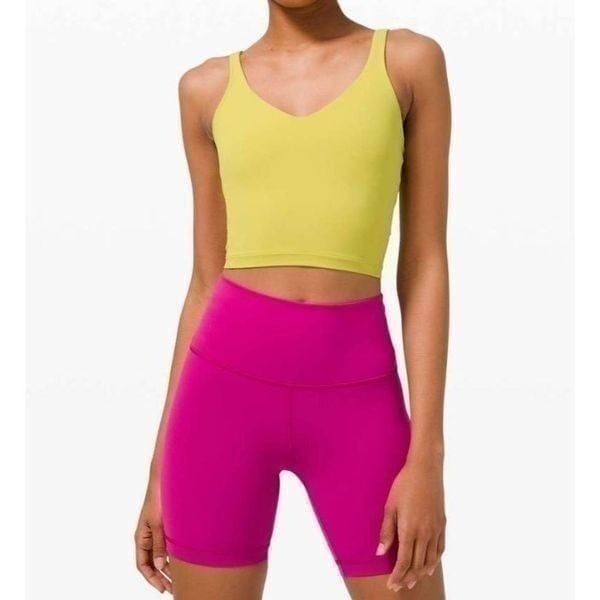 LULULEMON ATHLETICA Align Tank in Yellow Pear Size 8