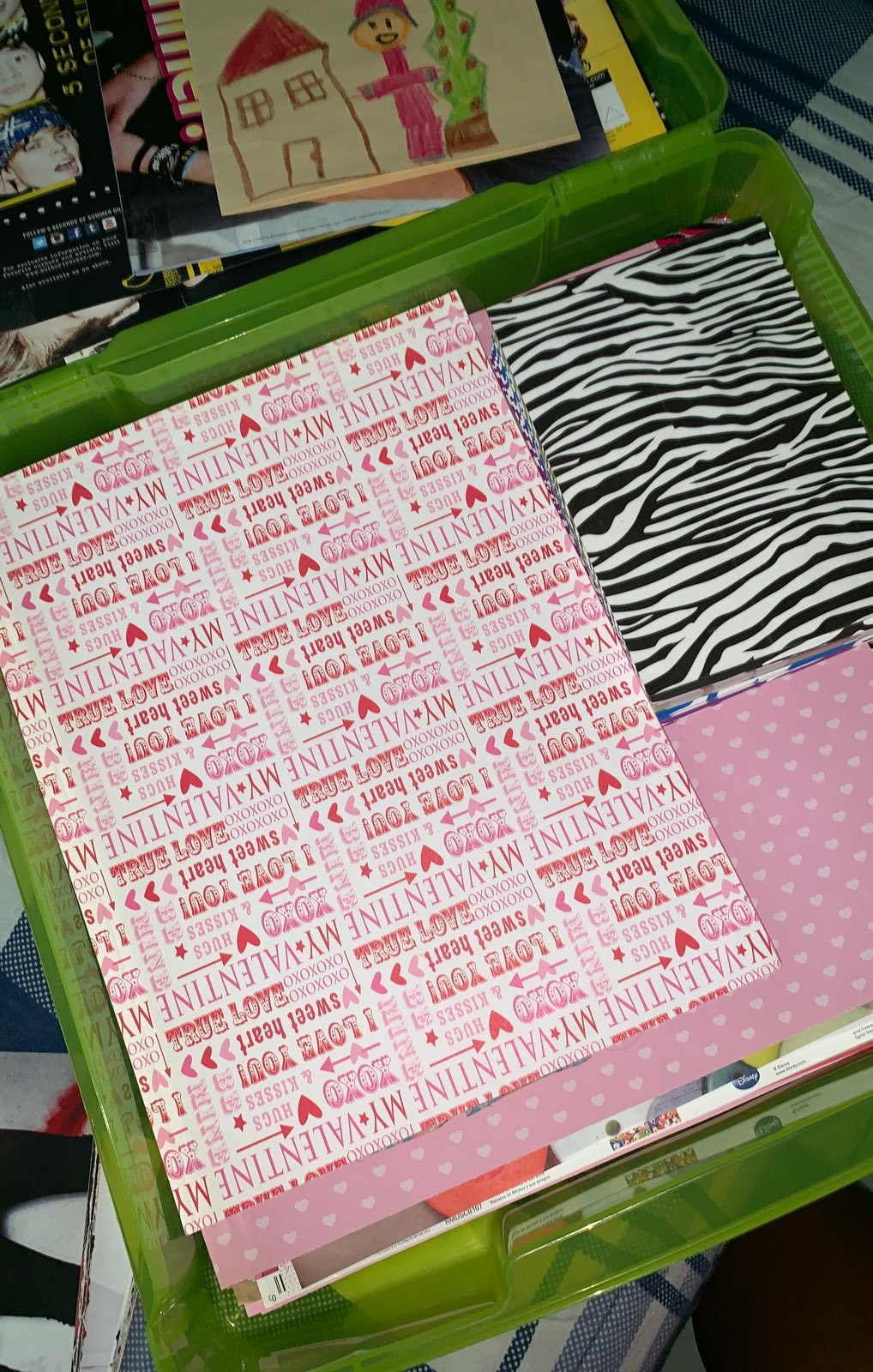 Scrapbook Paper Lot