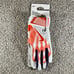 Nike Alpha Elite University Of Clemson Men's Size XL NCAA Orange Batting Gloves