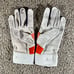 Nike Alpha Elite University Of Clemson Men's Size XL NCAA Orange Batting Gloves