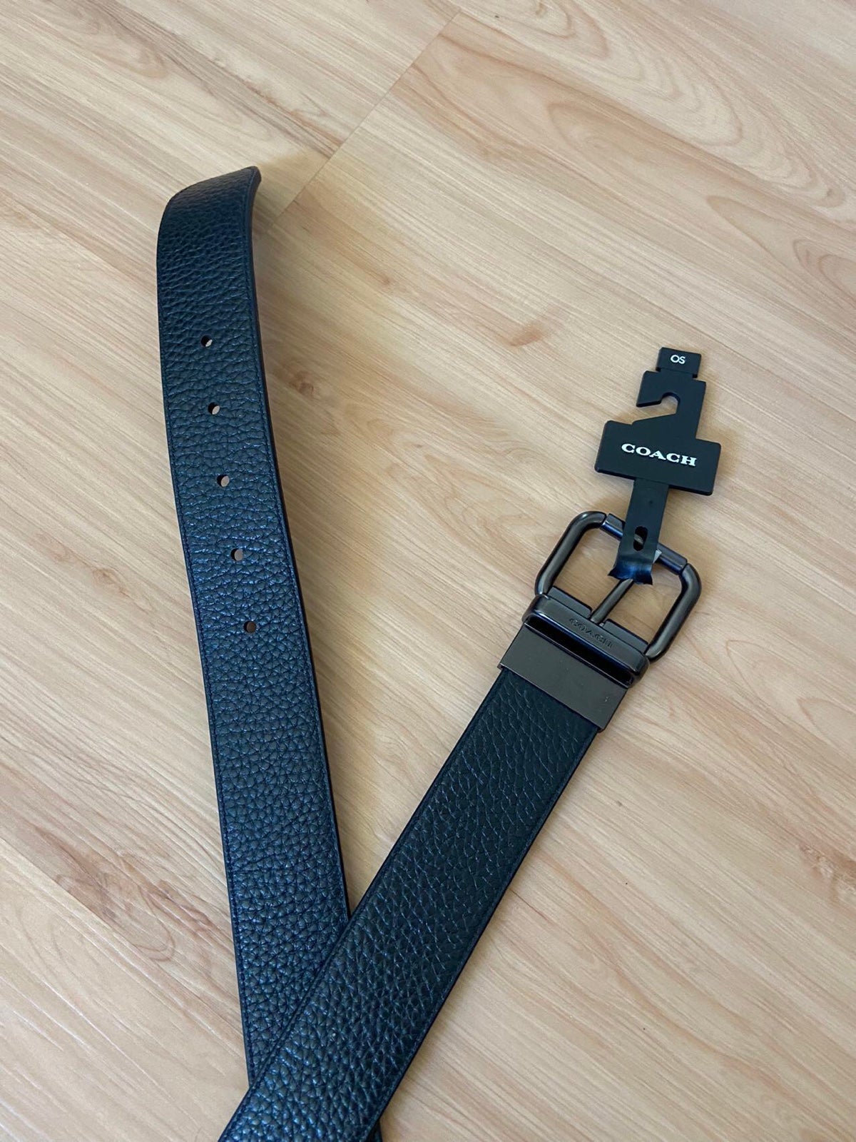 COACH ROLLER CUT-TO-SIZE REVERSIBLE BELT #F38727