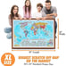 XL Scratch Off Map Of The World