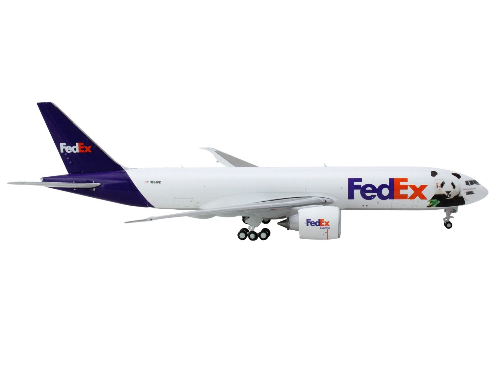 Boeing 777F Commercial Aircraft Federal Express (FedEx) - Panda Express (N886F