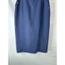 Lauren Ralph Lauren Womens 10 Wool Sailor Button Pencil Straight Knee Skirt Blue