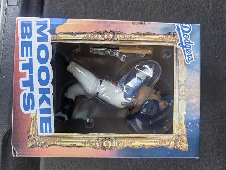 Mookie Betts Bobblehead World Series Champion 2020