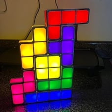 NEW Night Light for Kids, Stackable LED 7 Colors 3D Puzzles Lamp ( Like Tetris