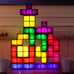 NEW Night Light for Kids, Stackable LED 7 Colors 3D Puzzles Lamp ( Like Tetris