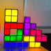 NEW Night Light for Kids, Stackable LED 7 Colors 3D Puzzles Lamp ( Like Tetris