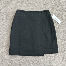 Calvin Klein Wrap Suit Skirt Petite Womens Size 4P