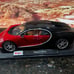 Bugatti Chiron Maisto 1.8 scale Red/Black Diecast