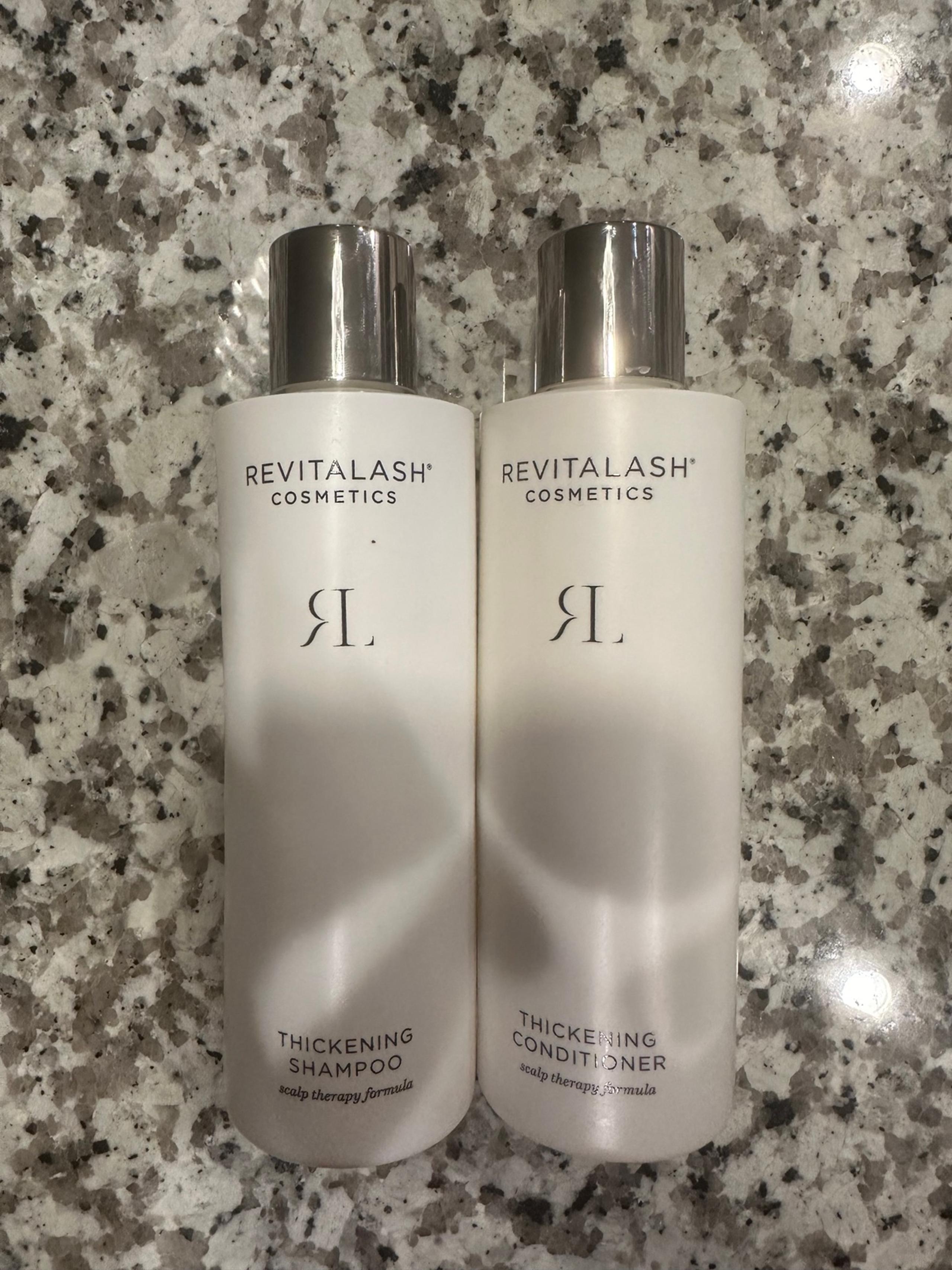 Revitalash thickening shampoo,conditioner
