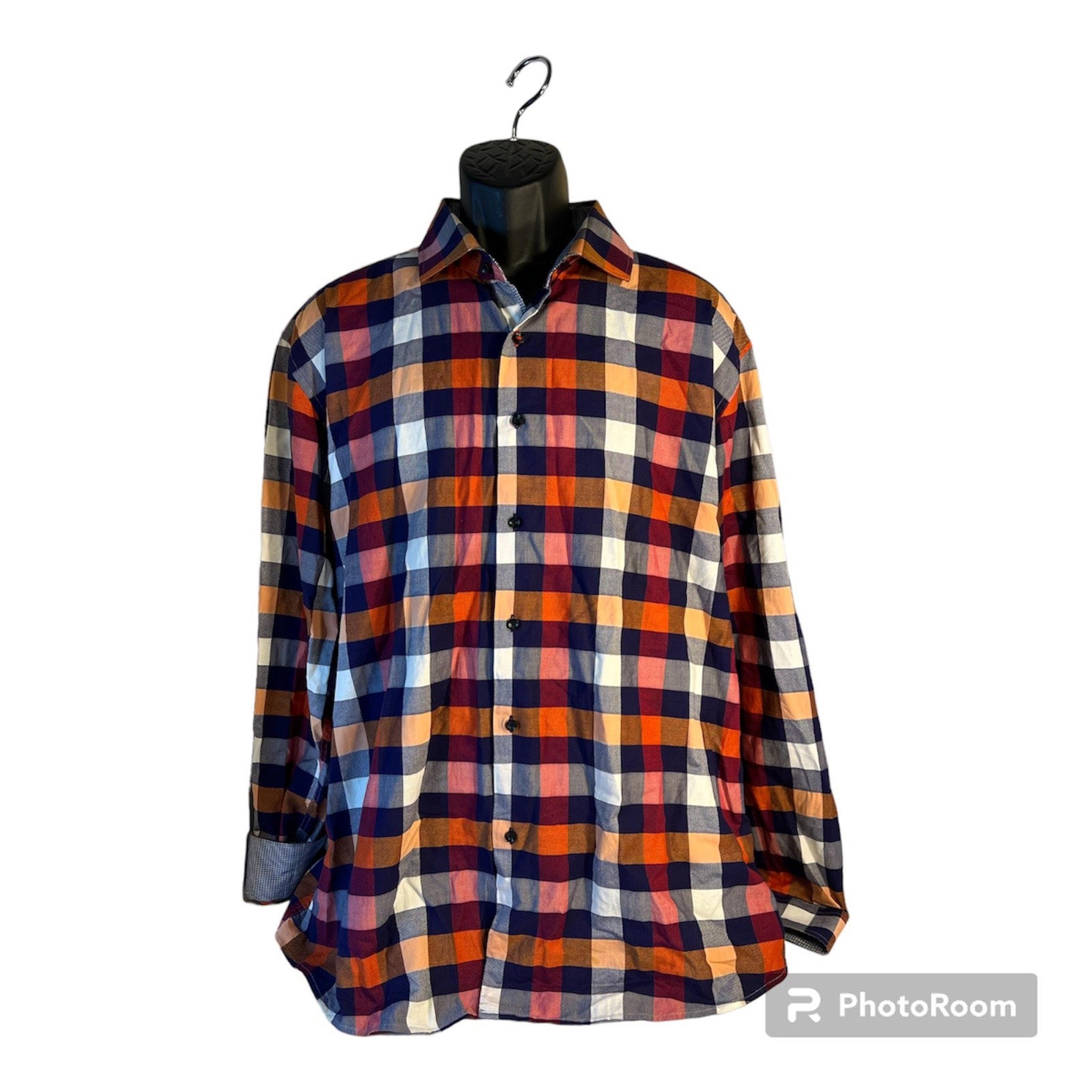 Inserch Mens Button Down Shirt 2xl