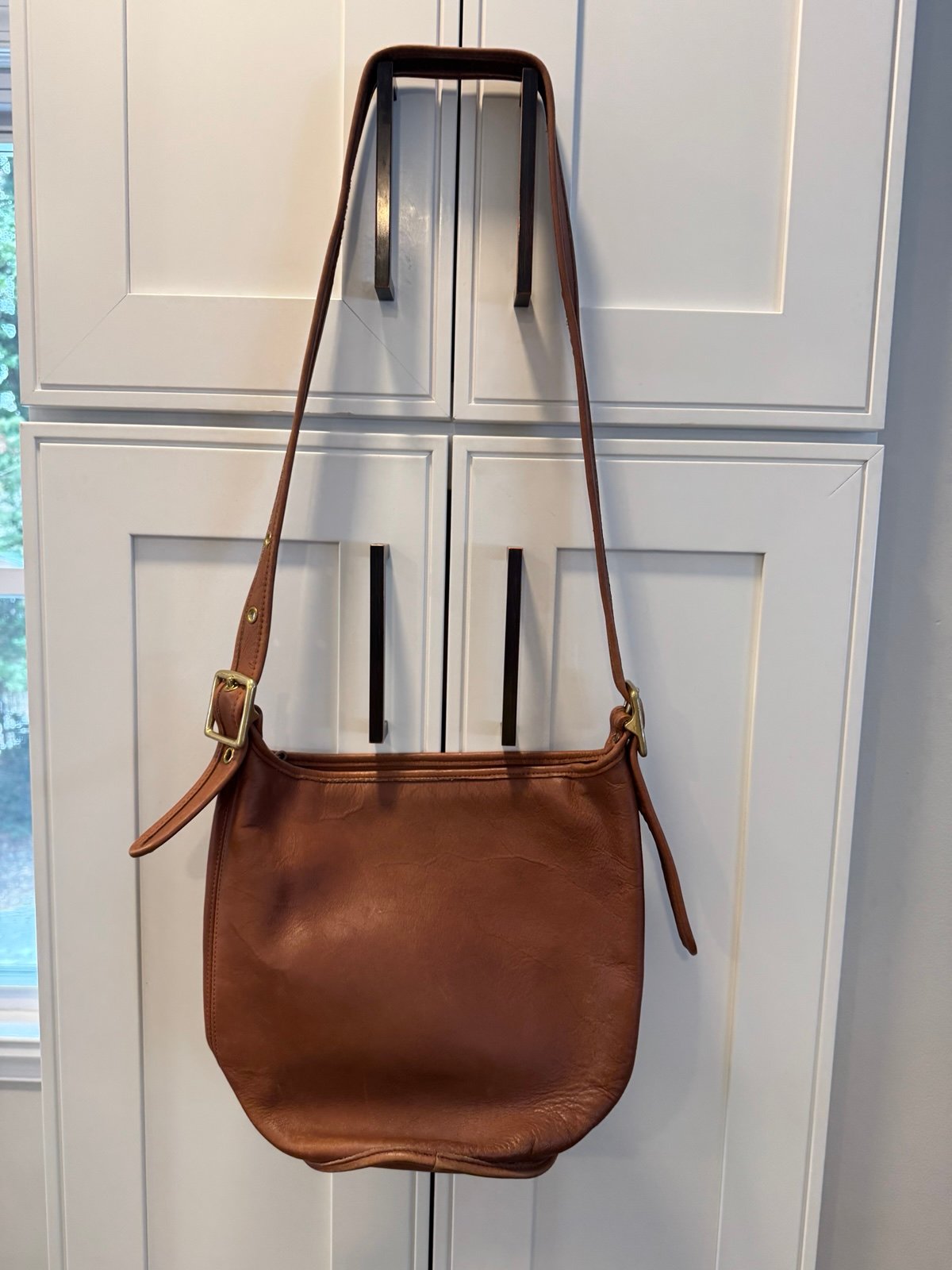Vintage Coach Janice Riccardi Disanto's Legacy Bag Brown Read Description