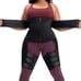 Plus Size 3-in-1 Waist Trainer Thigh Trimmer Butt Lifter Thermo Fat Burner 2XL