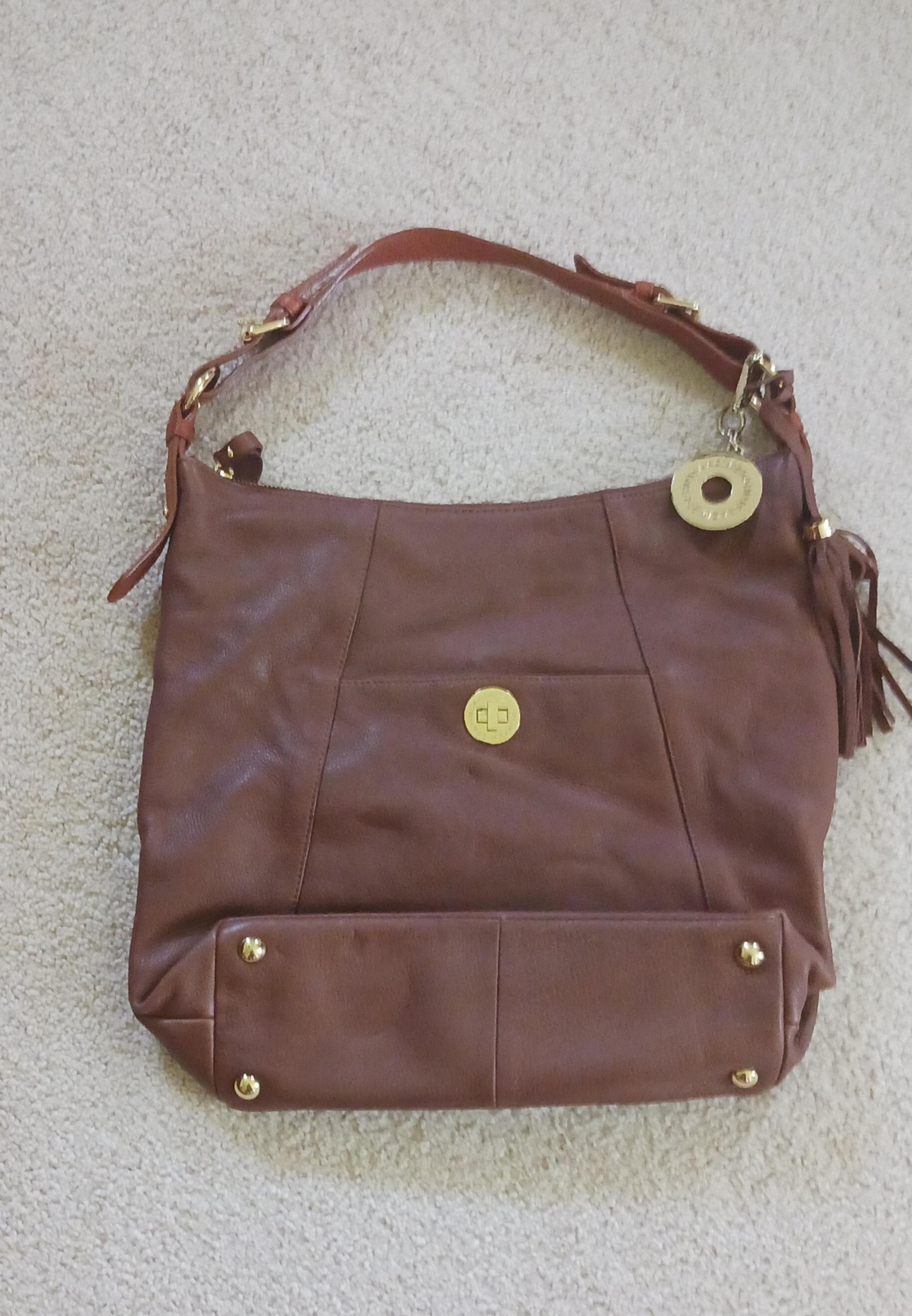 Issac Mizzrahi leather shoulder bag