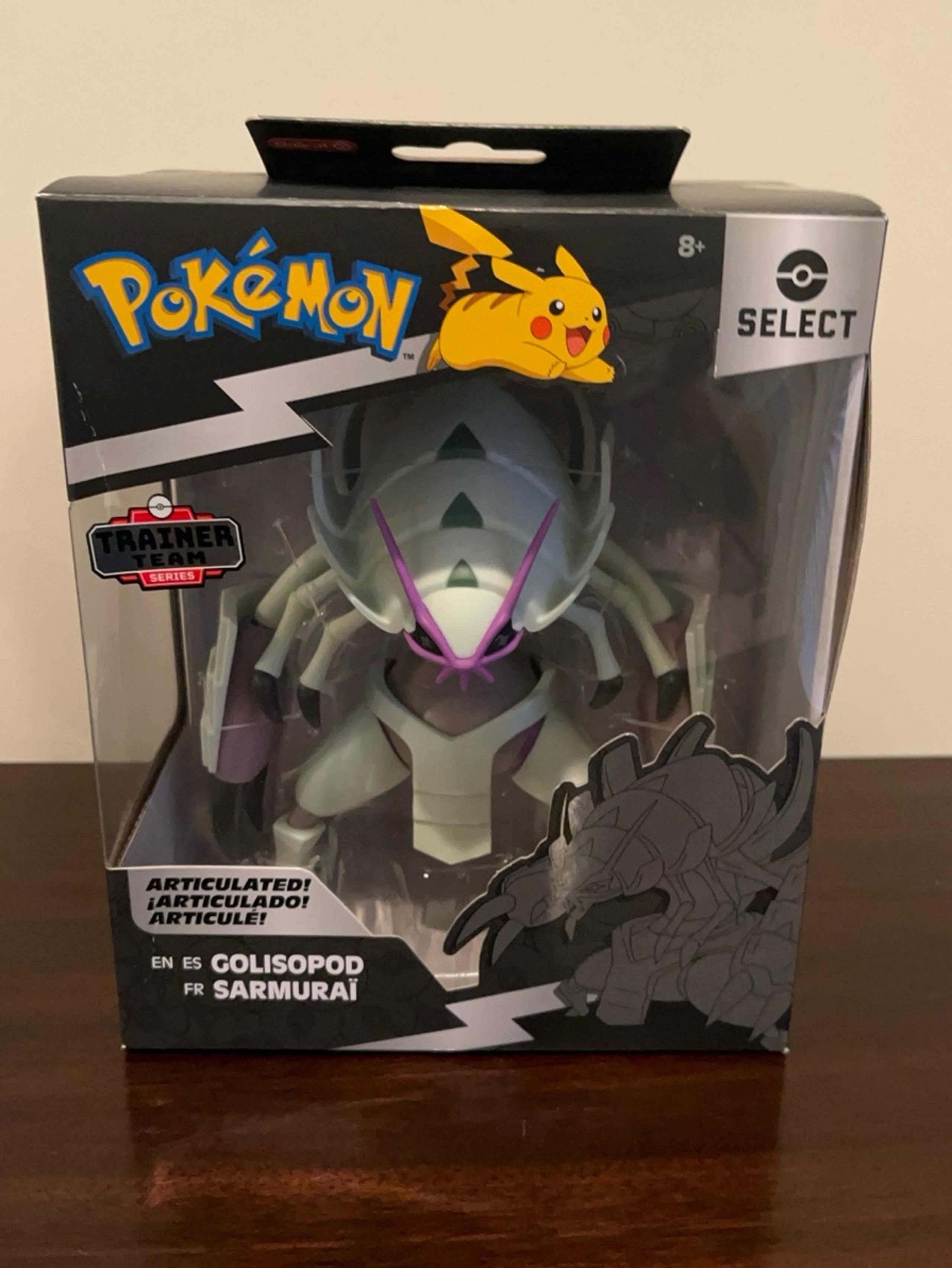 Pokemon Select Trainer Team Golisopod 6" Figure 2024 Brand New Sealed Jazwares