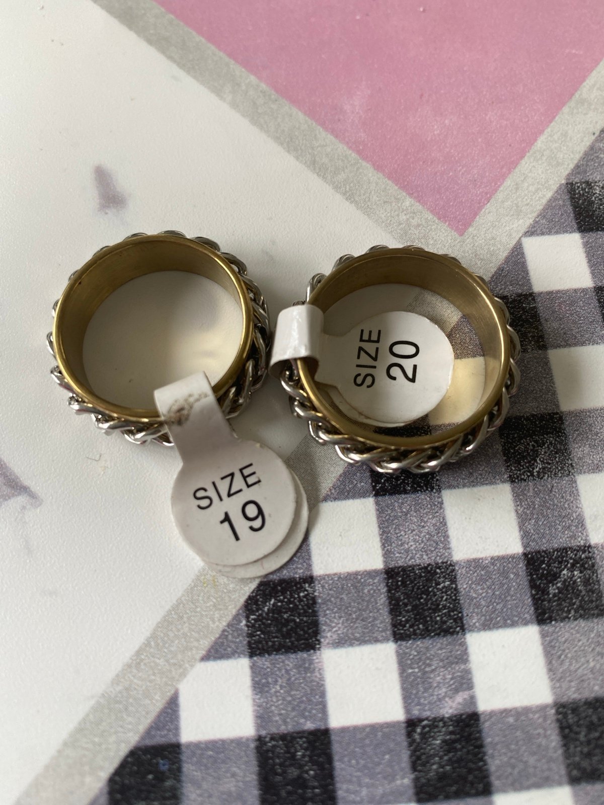 2 band rings new