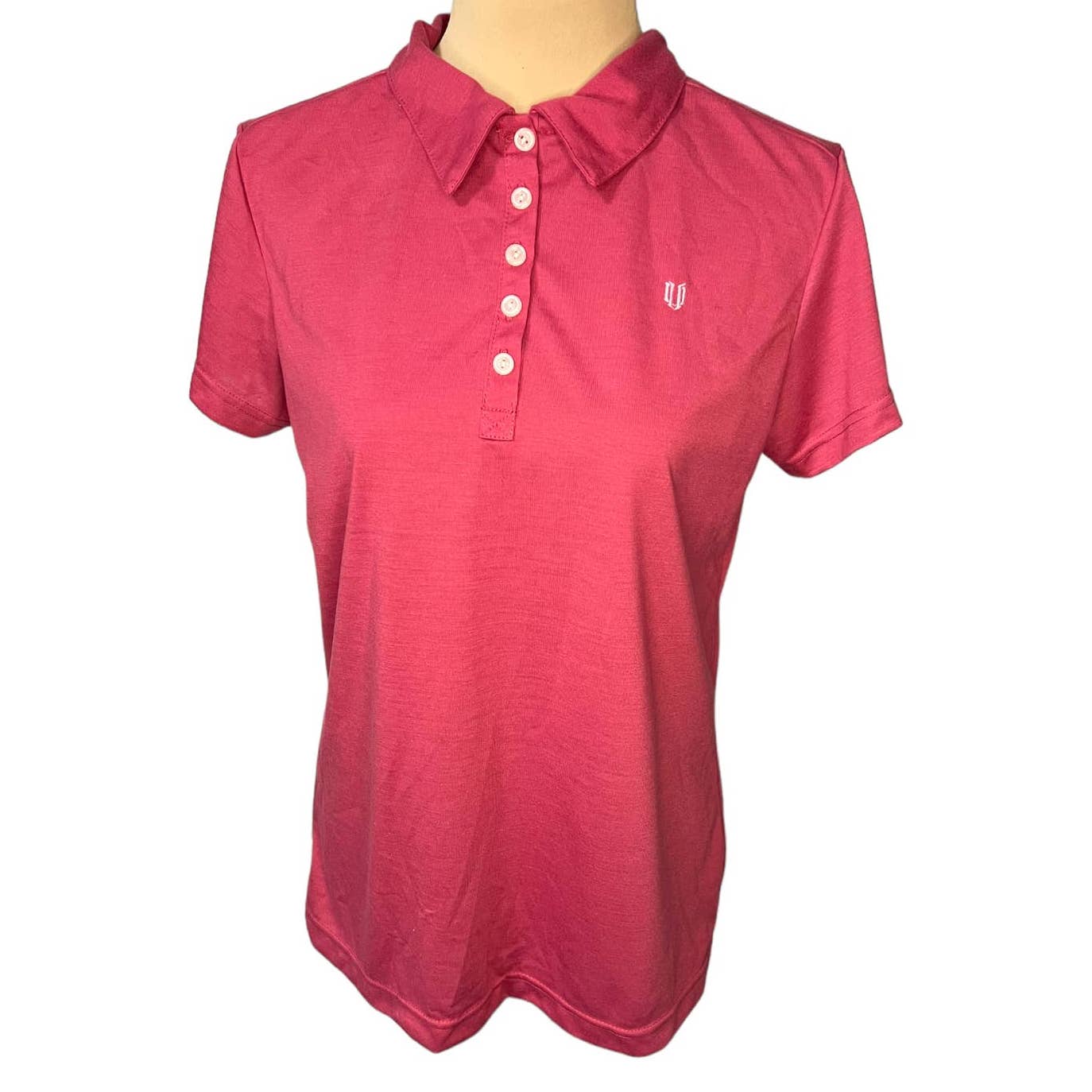Eleven Pink Short Sleeved Polo, Size L