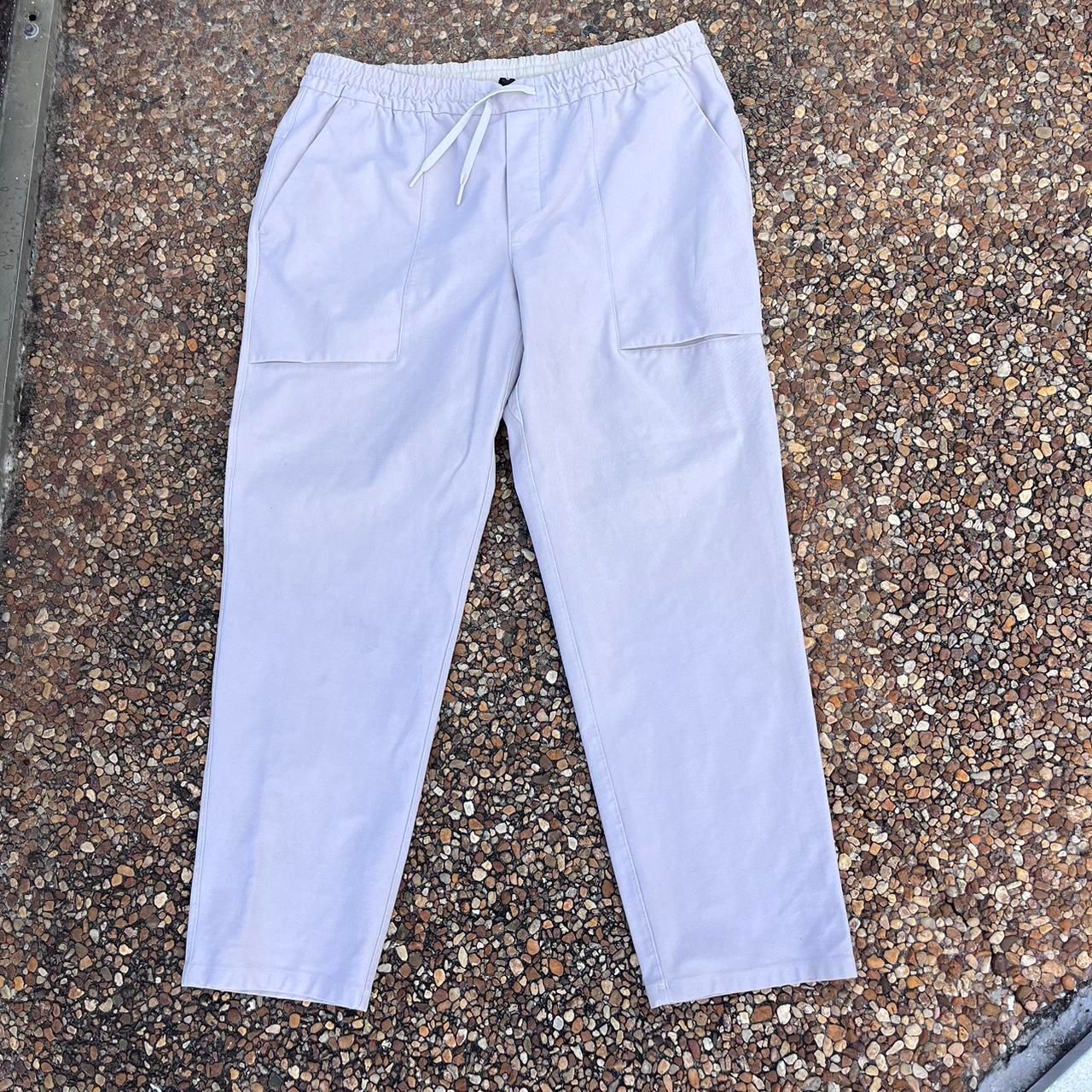 Lululemon Men's Grey and Khaki Trousers