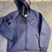 Nike Hoodie Jacket NWT Mens XL Blue Full Zip Jacket Swoosh Y2K Style 724402