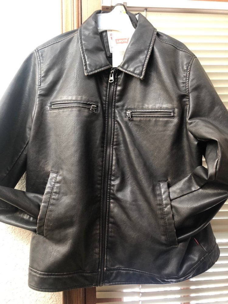 Levis Motorcycle Jacket Large NEW