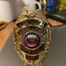 U S Navy Master at Arms (Navy Police) Breast Badge and Rank/Rate Patch Set