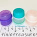Tupperware 1oz Smidgets Pill Dressing Container Set of 6 Tinietreasure