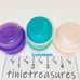 Tupperware 1oz Smidgets Pill Dressing Container Set of 6 Tinietreasure