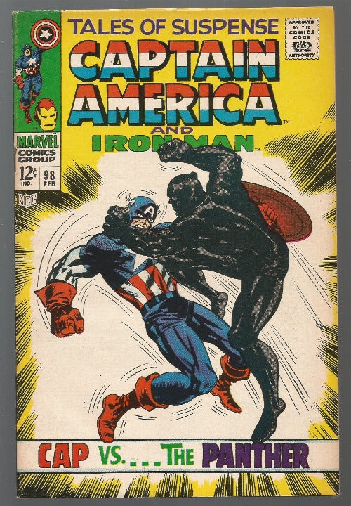 TALES OF SUSPENSE 98 Black Panther NICE