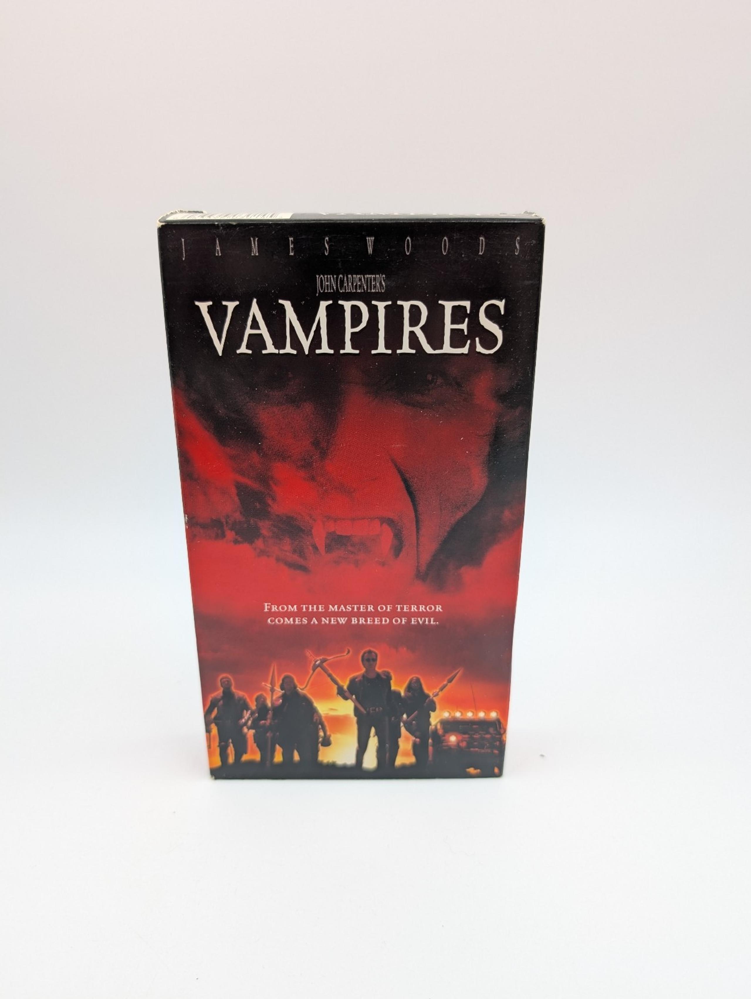 John Carpenter’s Vampires VHS, 1999, Horror Rated R