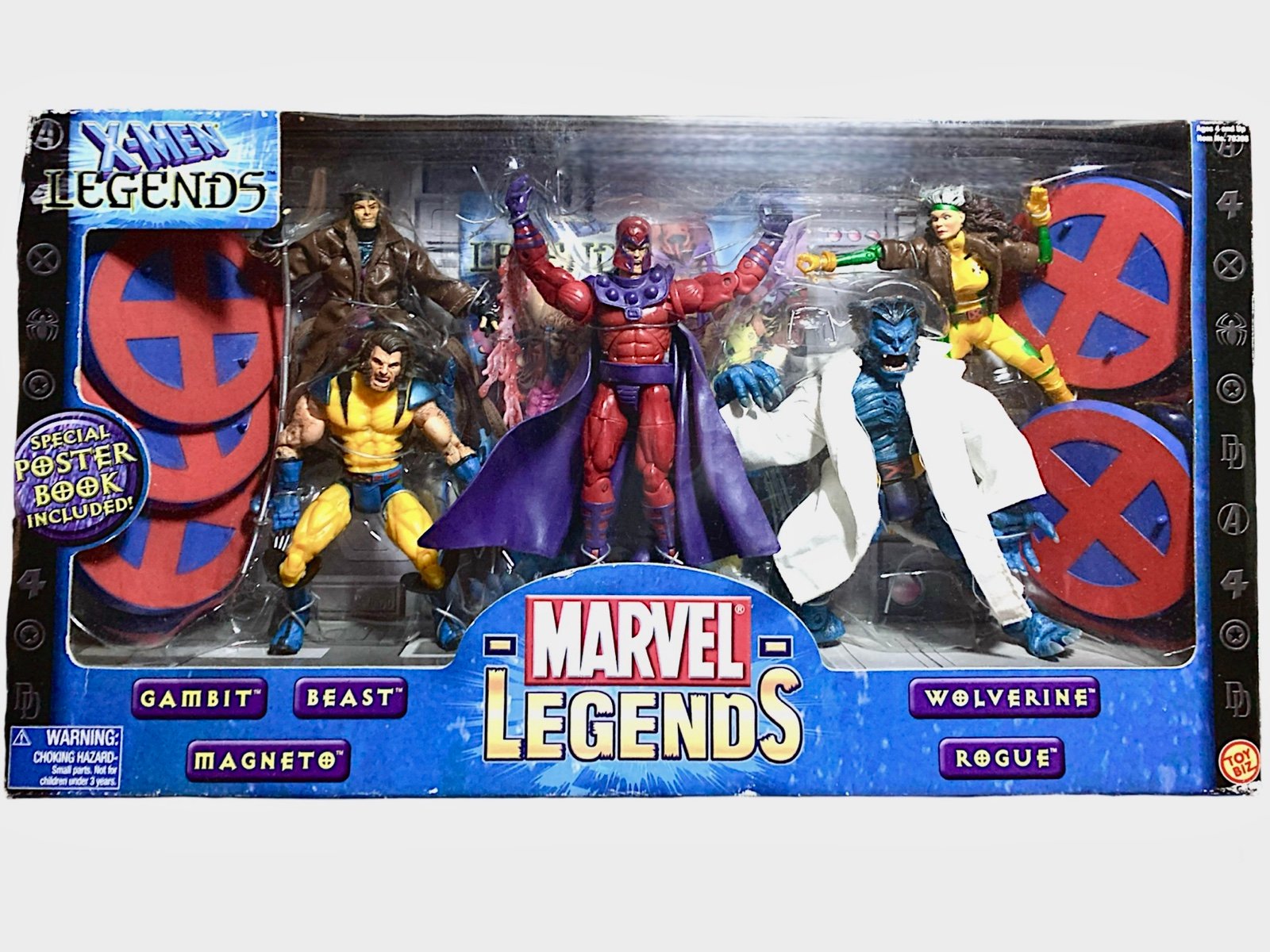Toybiz Marvel Legends X-men 5 Action Figure Gift Set 2003