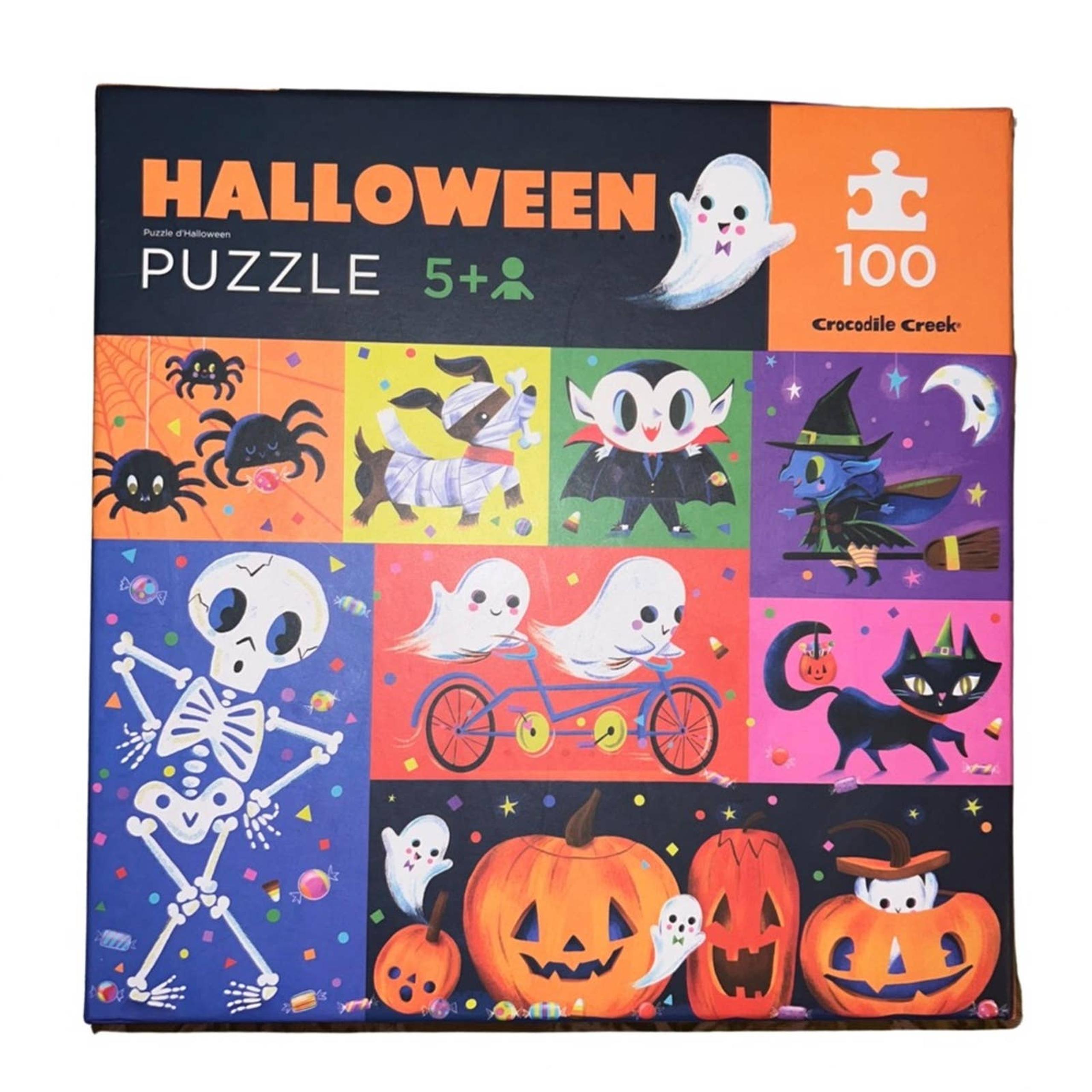 Halloween Crocodile Creek Kids 100 piece Halloween Puzzle