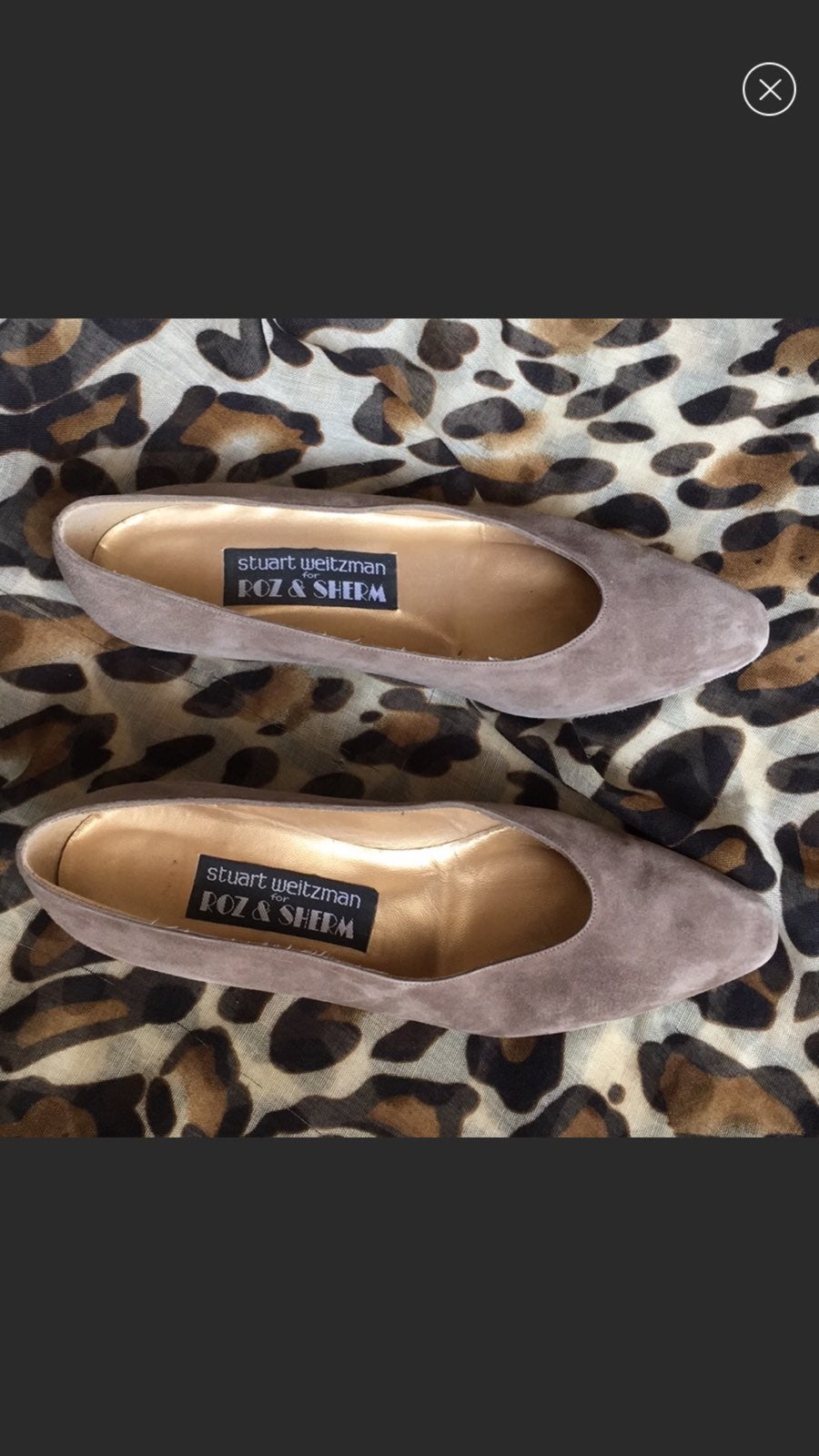 Vintage Stuart Weitzman Heels - Grey