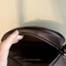 Leather western tooled crossbody