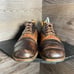 Cydoq lace brown leather oxford